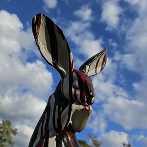 Custom Artwork Rabbit Sculpture